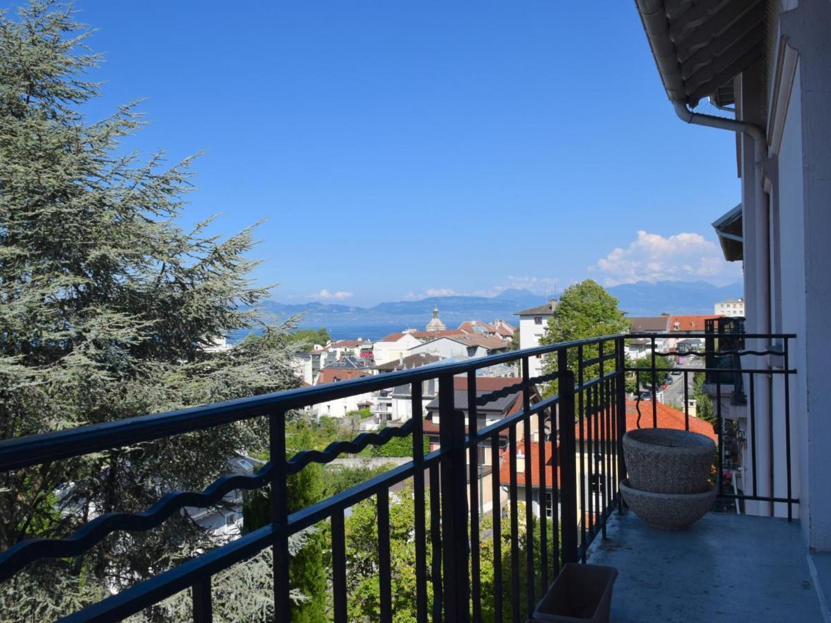 Spacieux Appartement A Evian-Les-Bains Avec Balcon Et Garage - Fr-1-498-48 Eksteriør billede